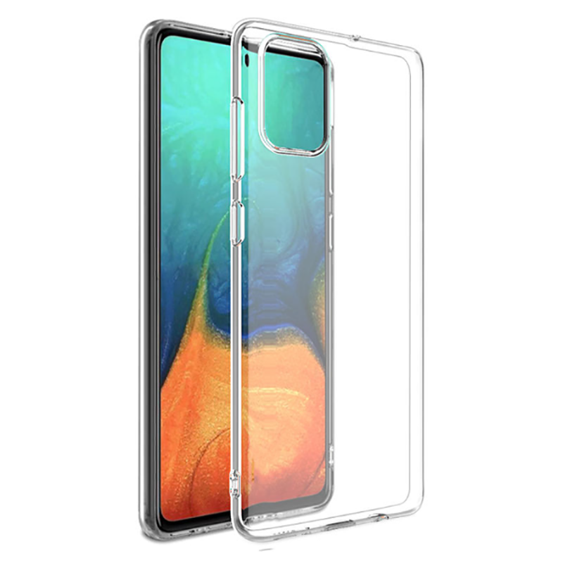 Galaxy S20 Plus Kılıf Zore Süper Silikon Kapak Renksiz