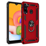 Galaxy A21 Kılıf Zore Vega Kapak Kırmızı