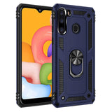 Galaxy A21 Kılıf Zore Vega Kapak Mavi