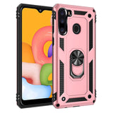Galaxy A21 Kılıf Zore Vega Kapak Rose Gold