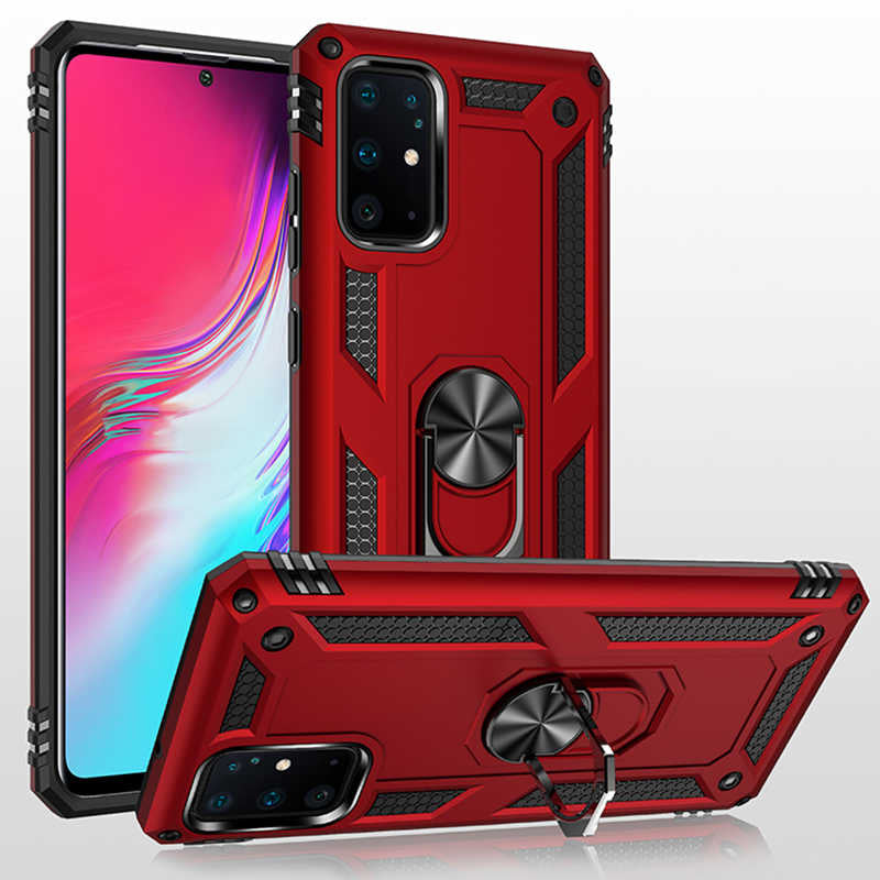 Galaxy S20 Plus Kılıf Zore Vega Kapak Mavi