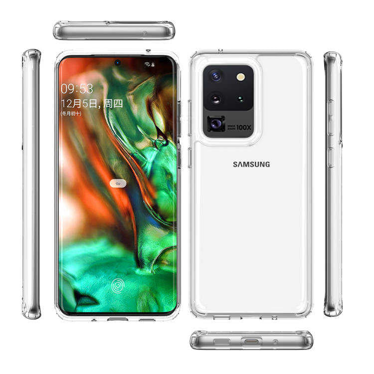 Galaxy S20 Ultra Kılıf Zore Coss Kapak Renksiz