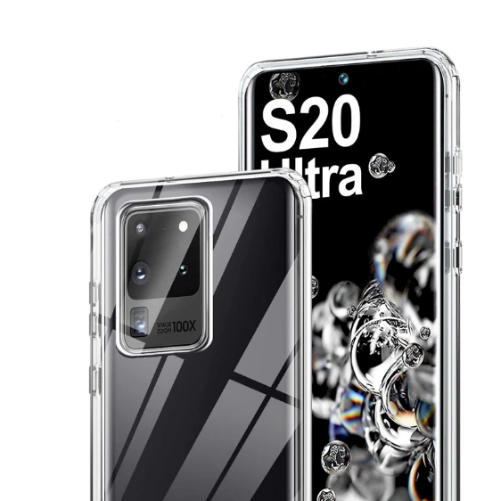 Galaxy S20 Ultra Kılıf Zore Enjoy Kapak Renksiz