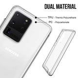 Galaxy S20 Ultra Kılıf Zore Gard Silikon Renksiz
