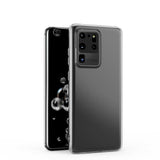Galaxy S20 Ultra Kılıf Zore Kamera Korumalı Süper Silikon Kapak Renksiz