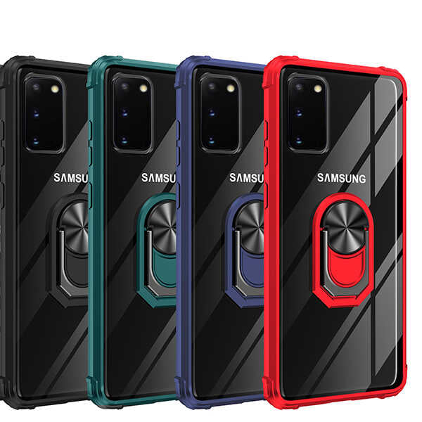 Galaxy S20 Kılıf Zore Mola Kapak Siyah