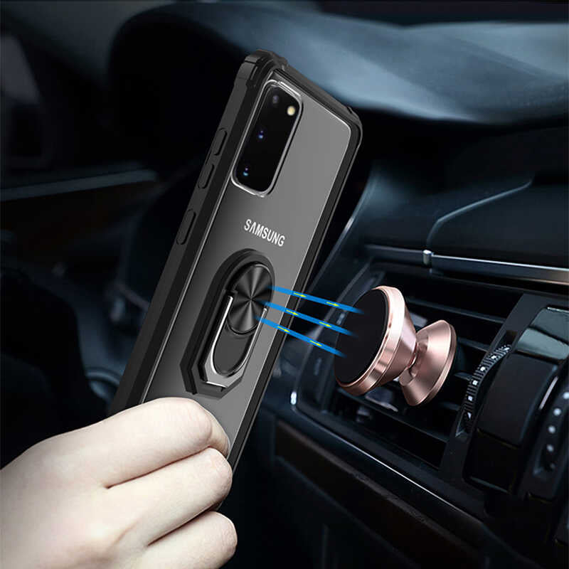 Galaxy S20 Kılıf Zore Mola Kapak Kırmızı