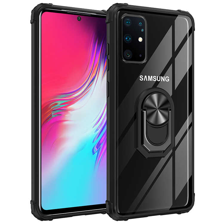 Galaxy S20 Plus Kılıf Zore Mola Kapak Siyah