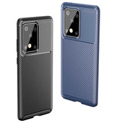 Galaxy S20 Ultra Kılıf Zore Negro Silikon Kapak Kahverengi