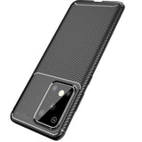 Galaxy S20 Ultra Kılıf Zore Negro Silikon Kapak Kahverengi