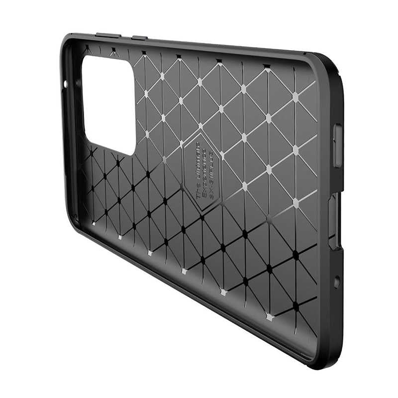 Galaxy S20 Ultra Kılıf Zore Negro Silikon Kapak Kahverengi