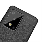 Galaxy S20 Ultra Kılıf Zore Niss Silikon Kapak Siyah