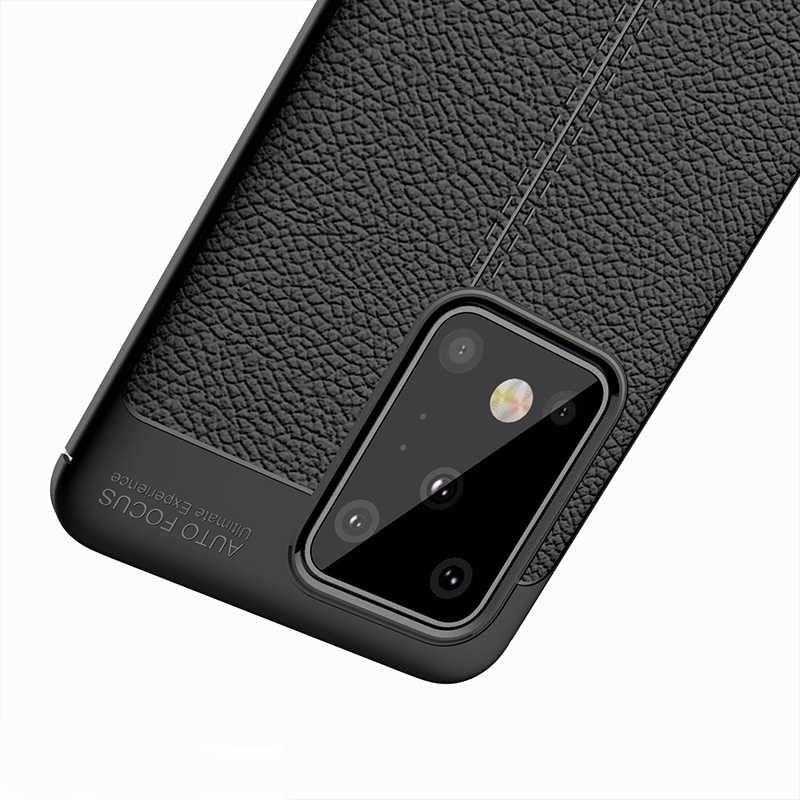 Galaxy S20 Ultra Kılıf Zore Niss Silikon Kapak Lacivert