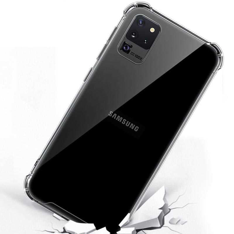Galaxy S20 Ultra Kılıf Zore Nitro Anti Shock Silikon Renksiz