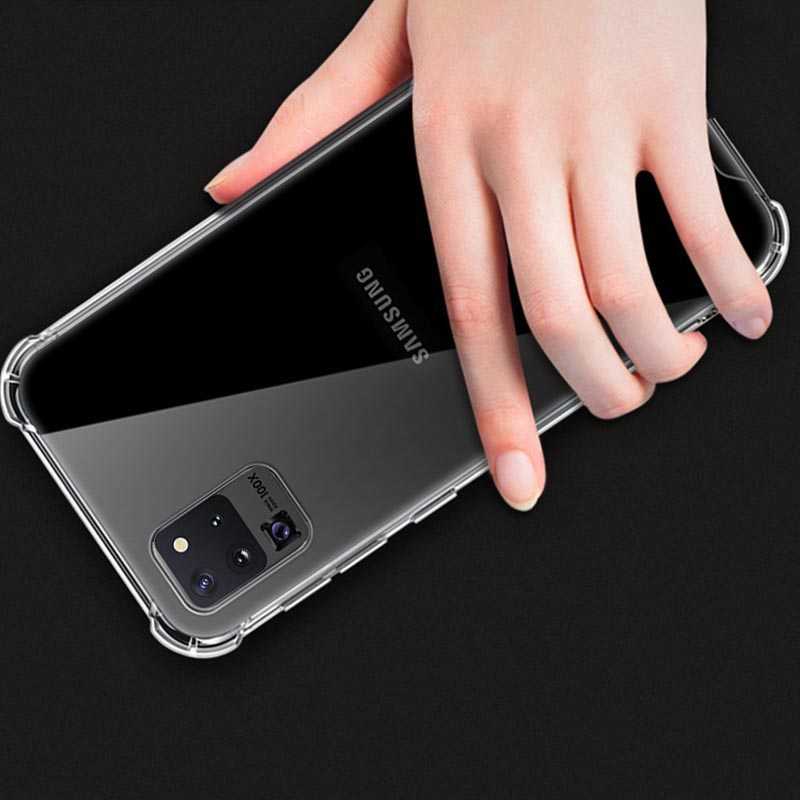 Galaxy S20 Ultra Kılıf Zore Nitro Anti Shock Silikon Renksiz