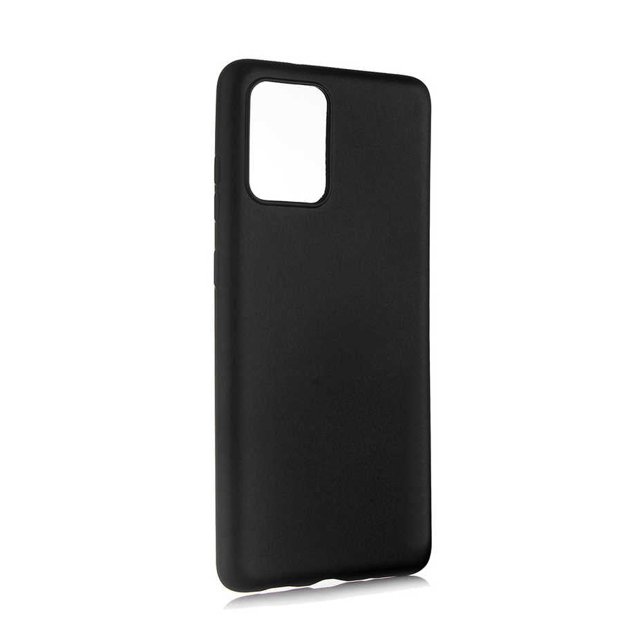 Galaxy S20 Ultra Kılıf Zore Premier Silikon Kapak Siyah