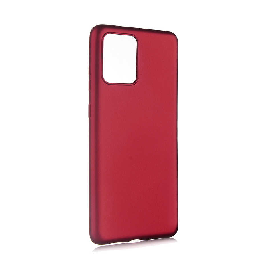 Galaxy S20 Ultra Kılıf Zore Premier Silikon Kapak Mürdüm