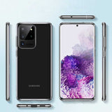Galaxy S20 Ultra Kılıf Zore Süper Silikon Kapak Renksiz