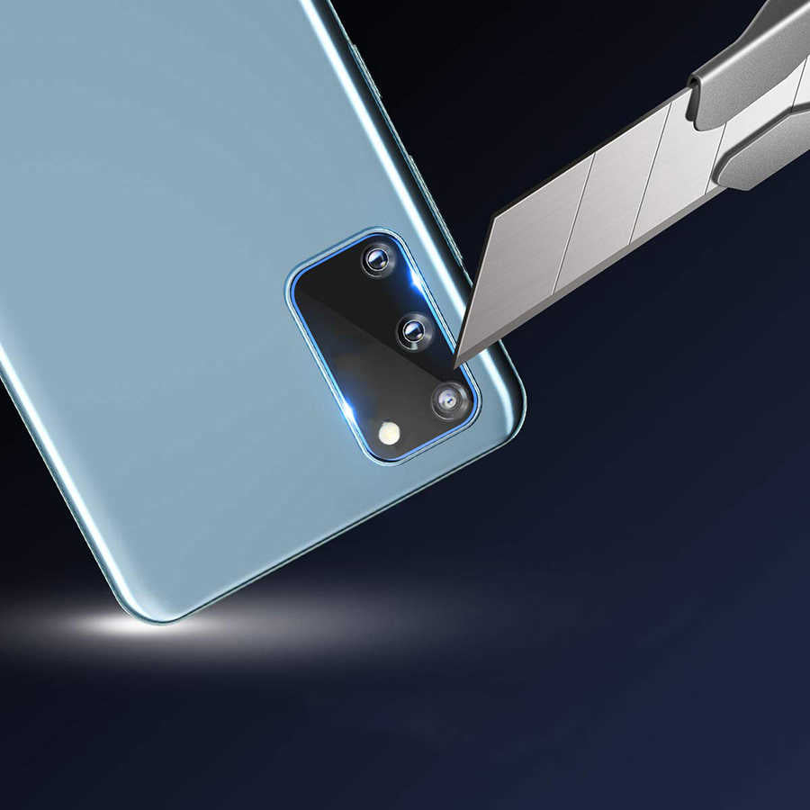 Galaxy S20 Zore Nano Kamera Koruyucu Renksiz