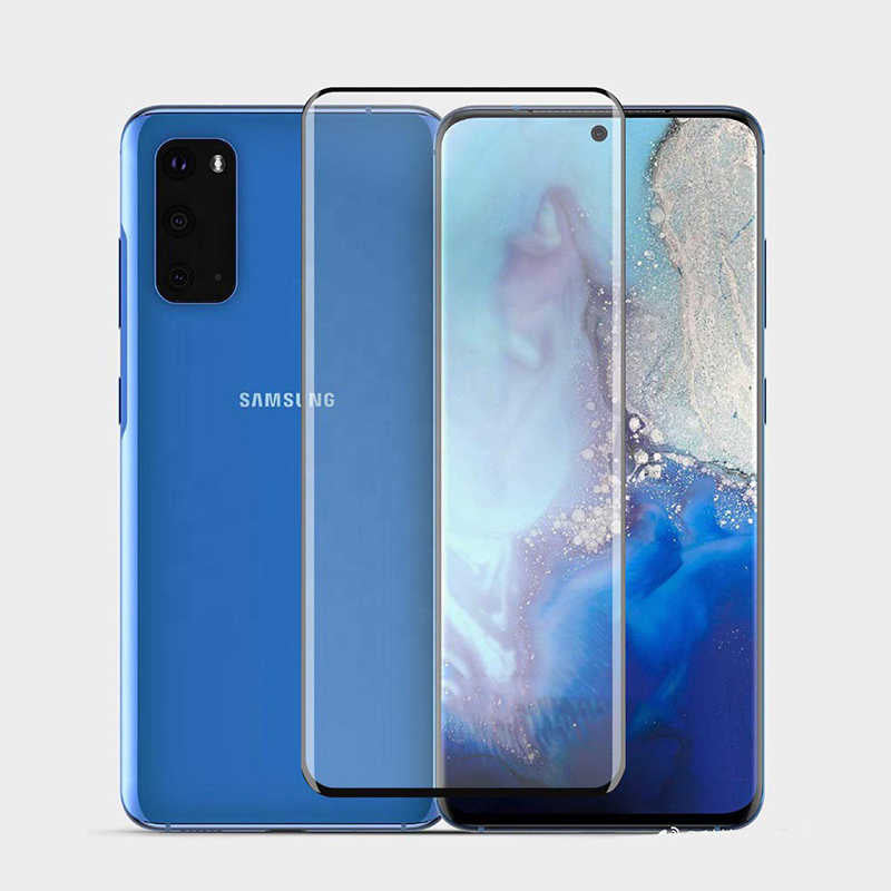 Galaxy S20 Zore Süper Pet Ekran Koruyucu Jelatin Siyah