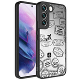 Galaxy S21 FE Kılıf Aynalı Desenli Kamera Korumalı Parlak Zore Mirror Kapak Seyahat