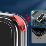 Galaxy S21 FE Kılıf Standlı Şeffaf Silikon Zore L-Stand Kapak Renksiz