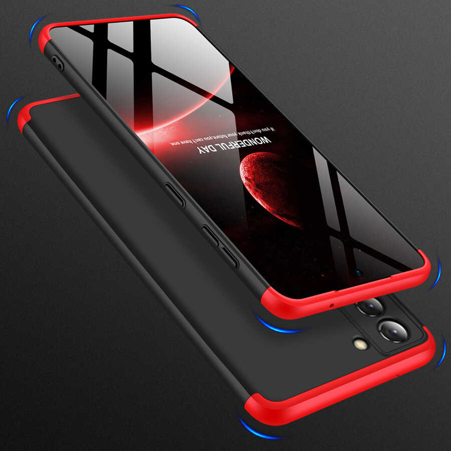 Galaxy S21 FE Kılıf Zore Ays Kapak Kırmızı
