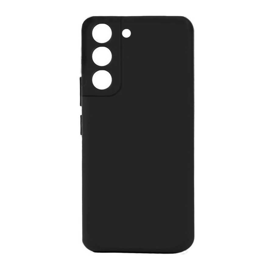Galaxy S21 FE Kılıf Zore Biye Silikon Siyah