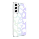 Galaxy S21 FE Kılıf Zore M-Blue Desenli Kapak Cow No2