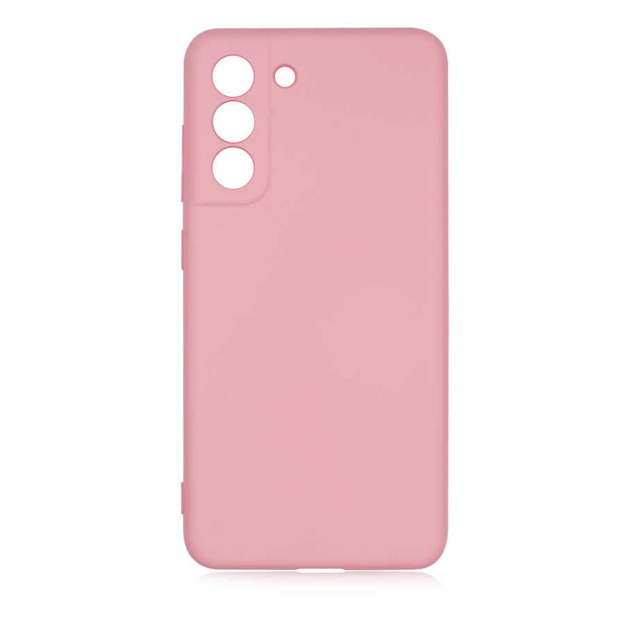 Galaxy S21 FE Kılıf Zore Mara Lansman Kapak Pembe Açık
