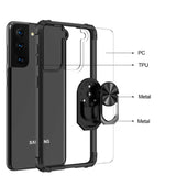 Galaxy S21 FE Kılıf Zore Mola Kapak Siyah