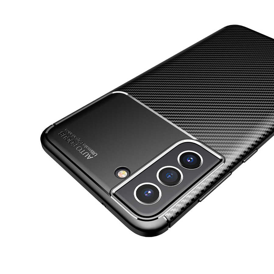 Galaxy S21 FE Kılıf Zore Negro Silikon Kapak Siyah
