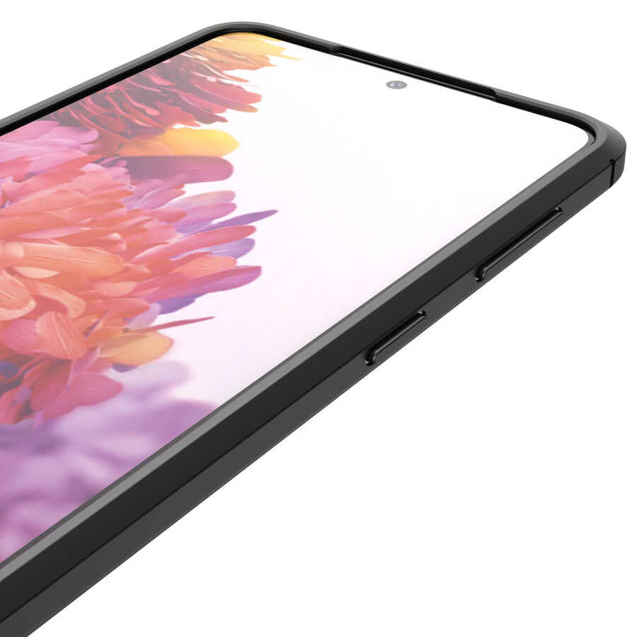 Galaxy S21 FE Kılıf Zore Niss Silikon Kapak Kırmızı