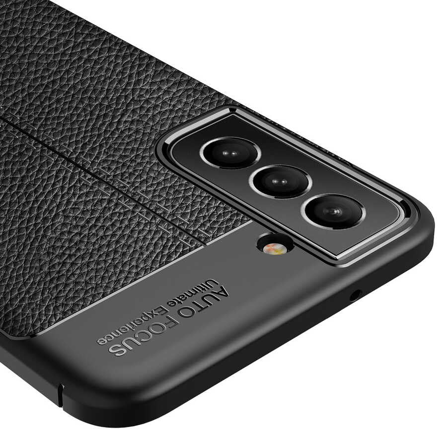 Galaxy S21 FE Kılıf Zore Niss Silikon Kapak Siyah