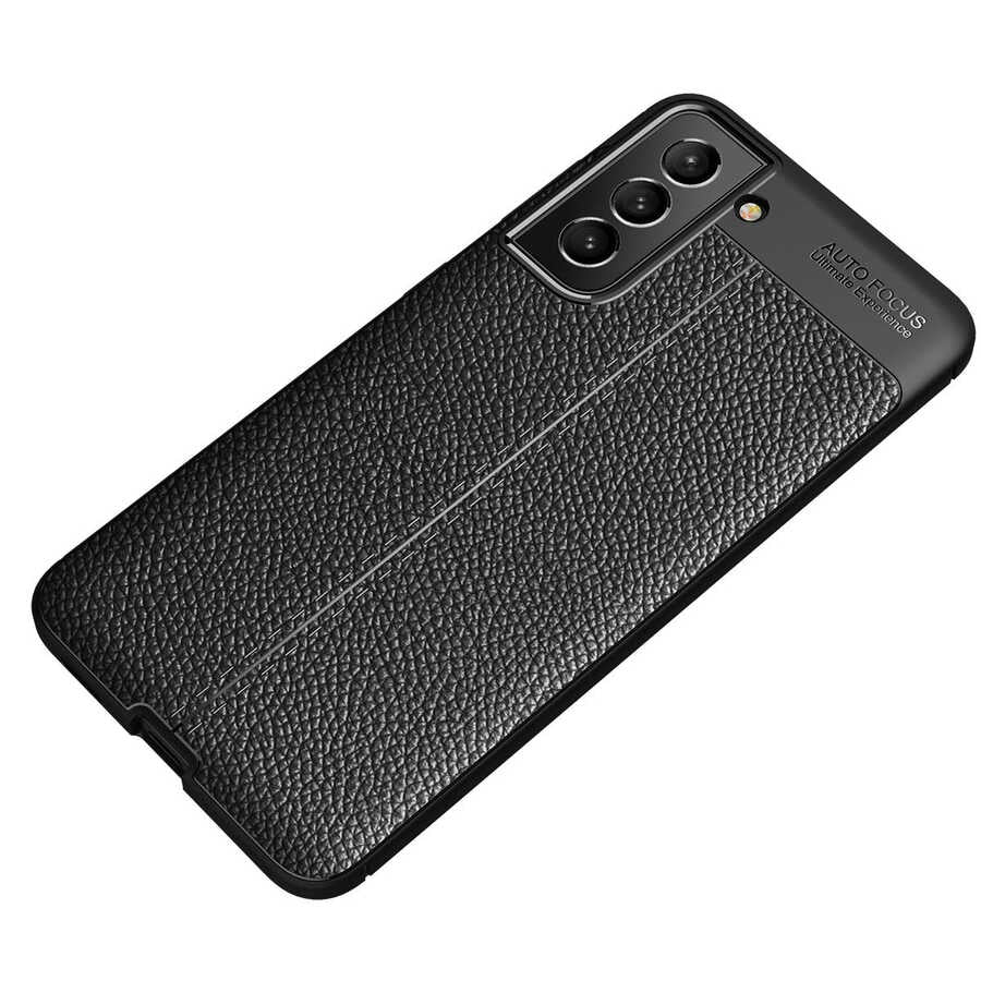 Galaxy S21 FE Kılıf Zore Niss Silikon Kapak Siyah