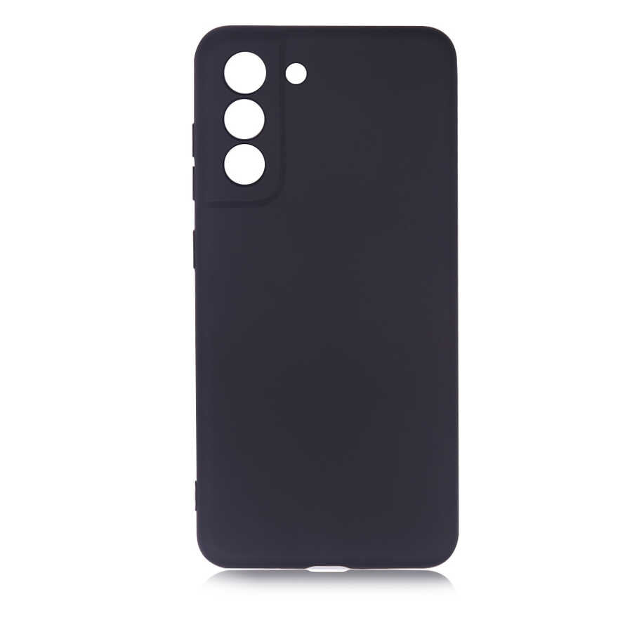Galaxy S21 FE Kılıf Zore Premier Silikon Kapak Siyah