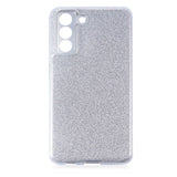 Galaxy S21 FE Kılıf Zore Shining Silikon Gümüş