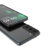Galaxy S21 FE Kılıf Zore Süper Silikon Kapak Renksiz