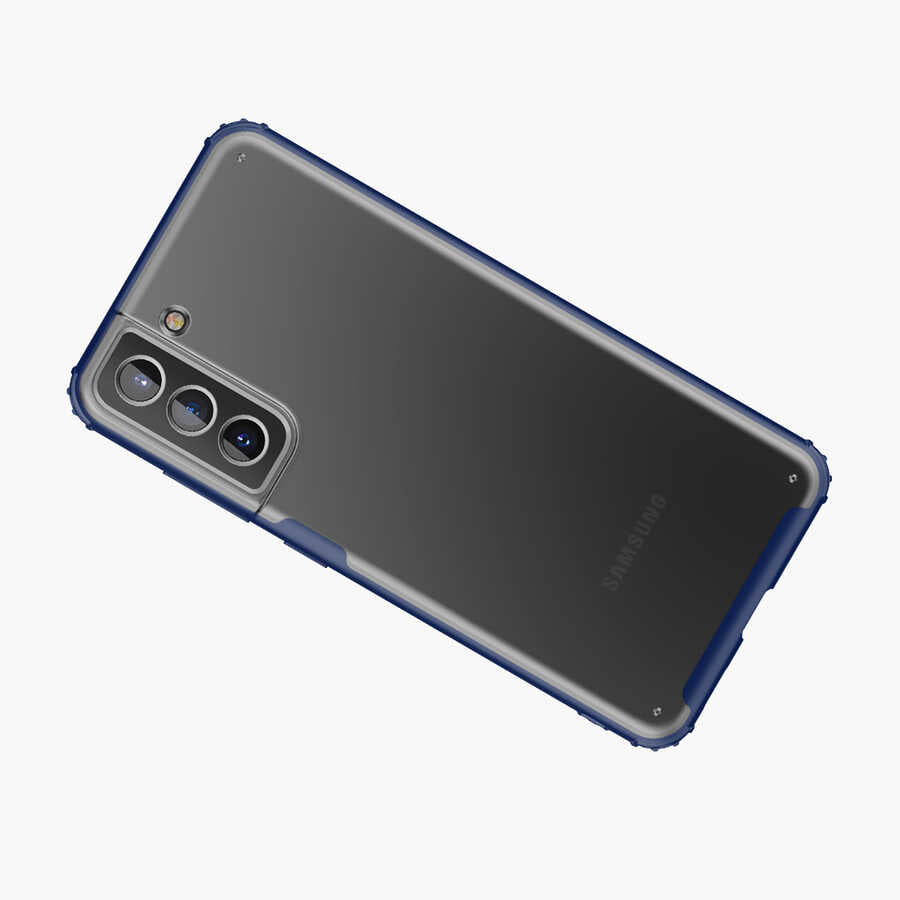 Galaxy S21 FE Kılıf Zore Volks Kapak Siyah