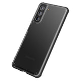 Galaxy S21 FE Kılıf Zore Volks Kapak Siyah