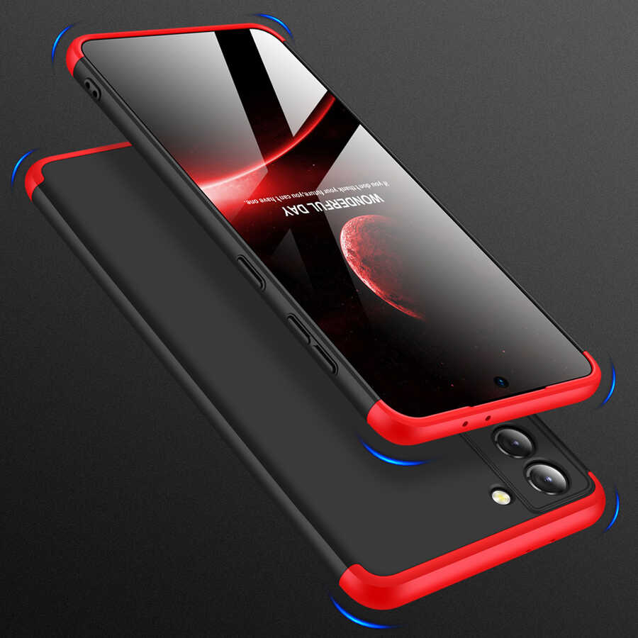 Galaxy S21 Kılıf Zore Ays Kapak Siyah