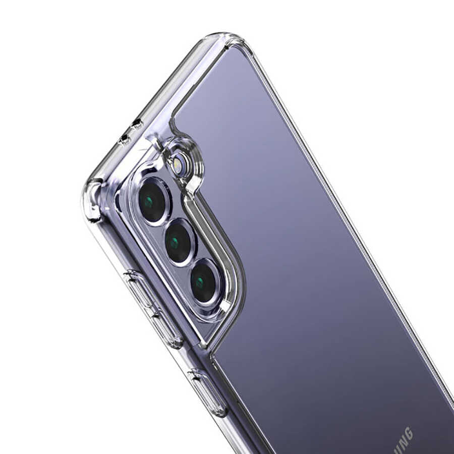 Galaxy S21 Kılıf Zore Coss Kapak Renksiz