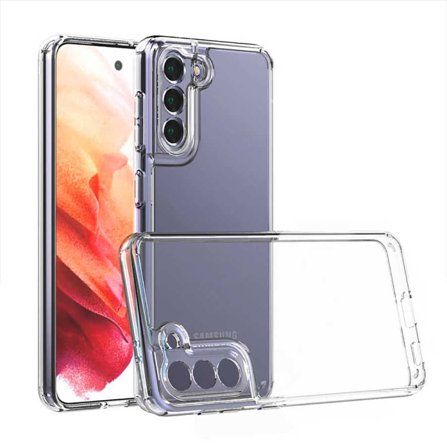 Galaxy S21 Kılıf Zore Coss Kapak Renksiz
