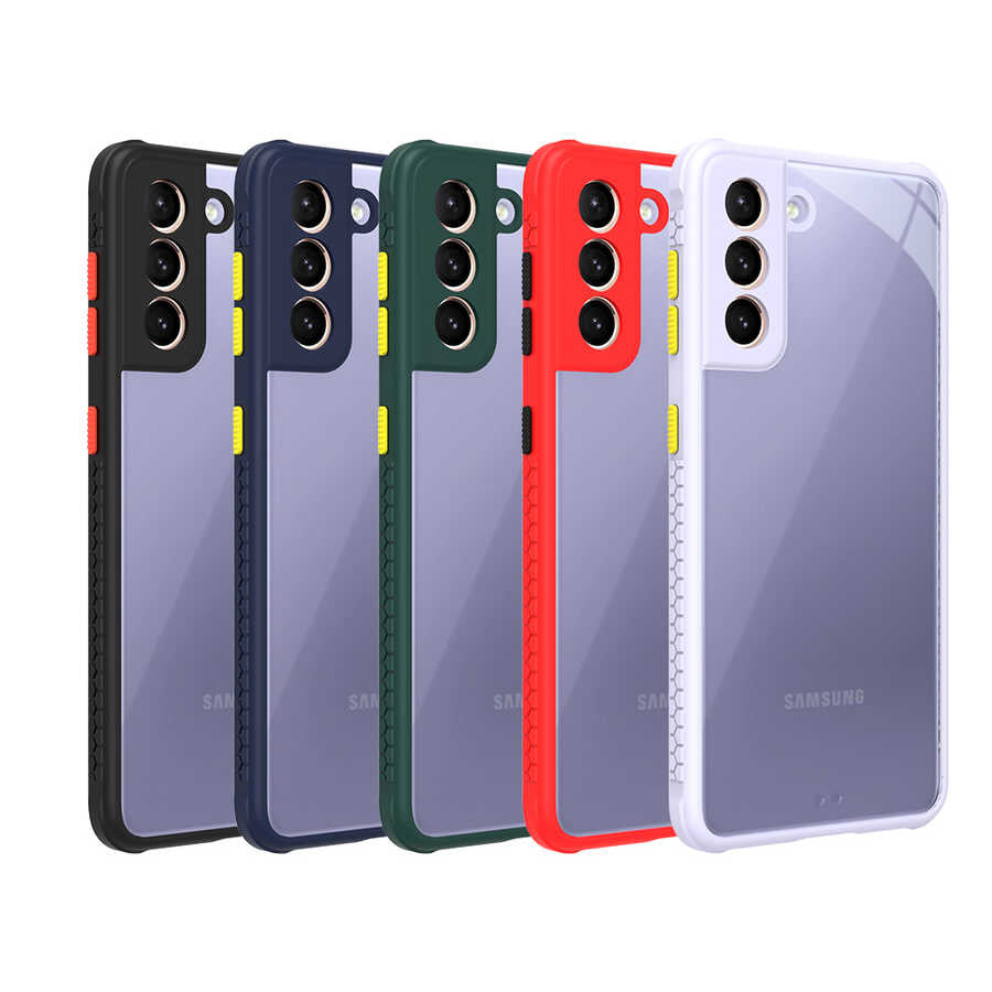 Galaxy S21 Kılıf Zore Kaff Kapak Siyah