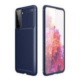 Galaxy S21 Kılıf Zore Negro Silikon Kapak Lacivert