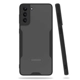 Galaxy S21 Kılıf Zore Parfe Kapak Siyah