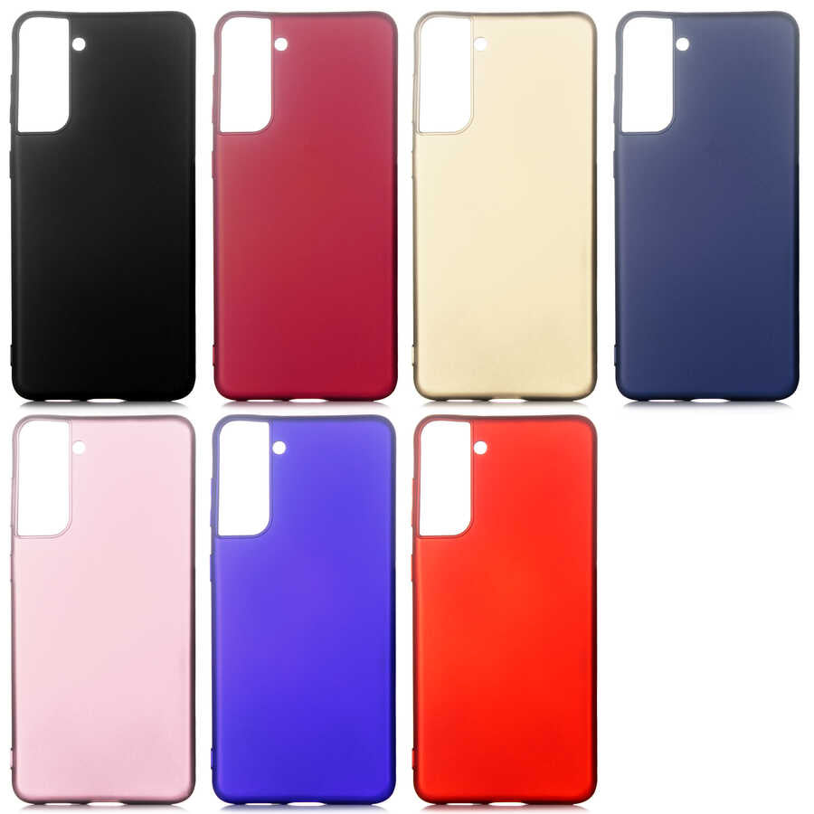 Galaxy S21 Kılıf Zore Premier Silikon Kapak Siyah