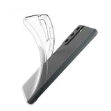 Galaxy S21 Kılıf Zore Süper Silikon Kapak Renksiz