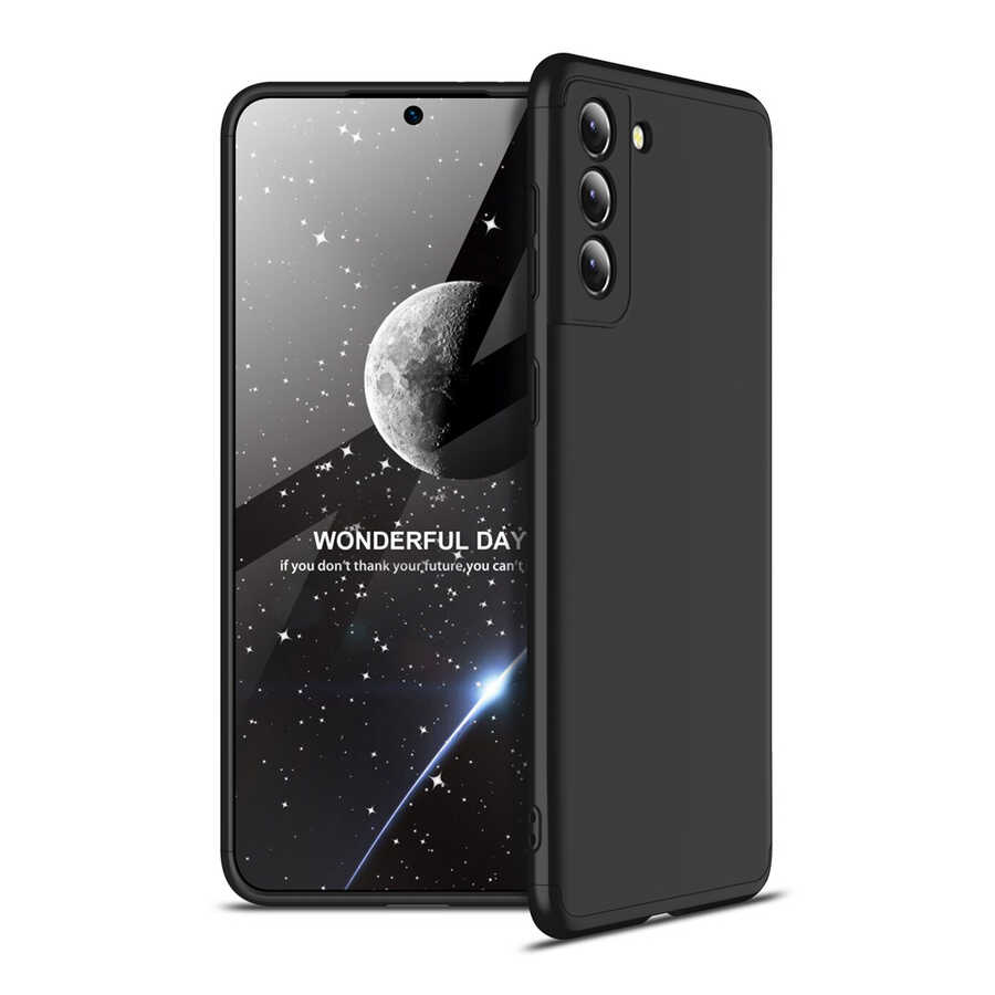 Galaxy S21 Plus Kılıf Zore Ays Kapak Siyah