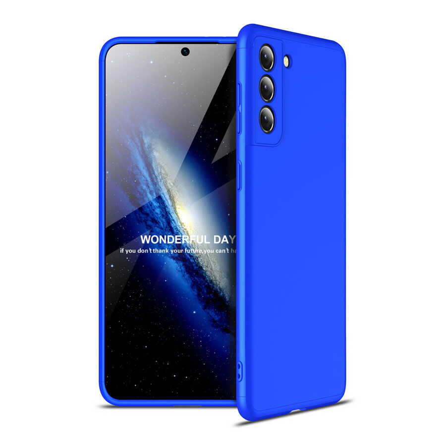 Galaxy S21 Plus Kılıf Zore Ays Kapak Mavi